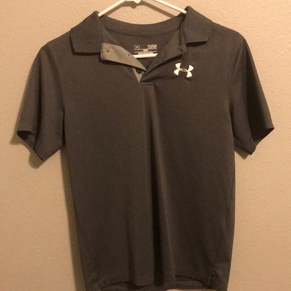 Under armor grey dri fit polo - Picture 1 of 3